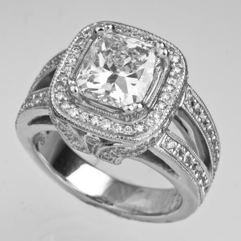Vintage Zirconia Brilliance Ring